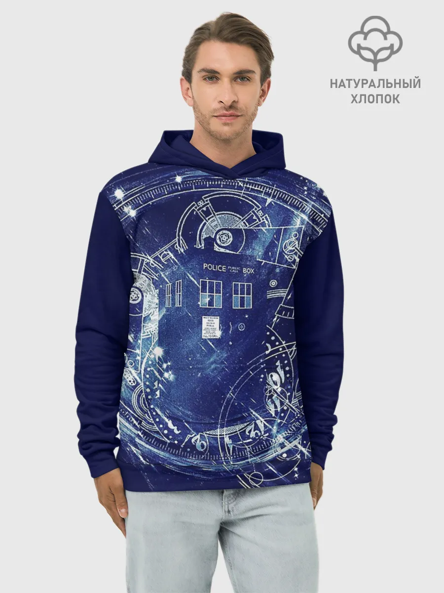 Худи мужской база хлопок / DOCTOR WHO | ДОКТОР КТО