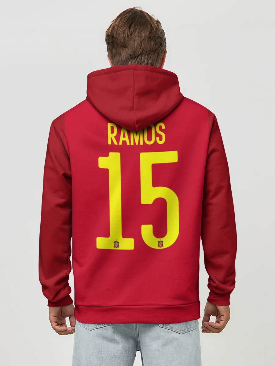 Худи мужской база хлопок / Ramos home EURO 2020