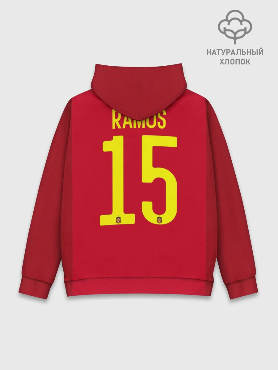 Худи мужской база хлопок / Ramos home EURO 2020