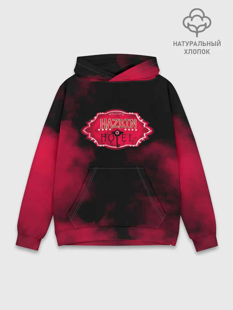 Худи мужской база хлопок / Hazbin Hotel