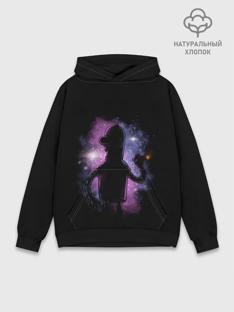 Худи мужской база хлопок / Futurama. Bender