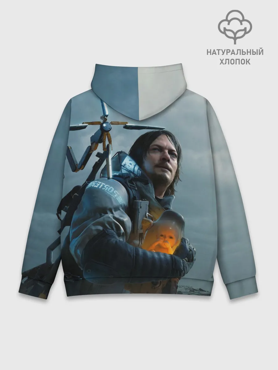 Худи мужской база хлопок / Death Stranding