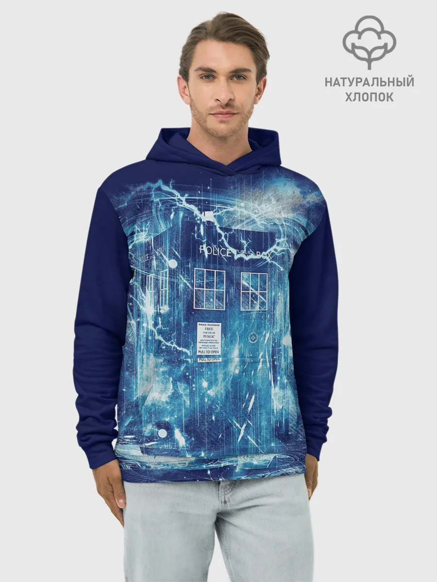 Худи мужской база хлопок / Doctor Who