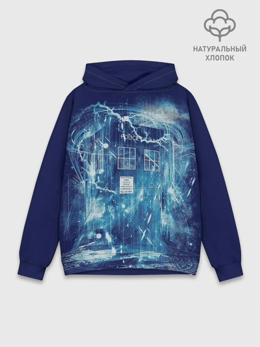 Худи мужской база хлопок / Doctor Who
