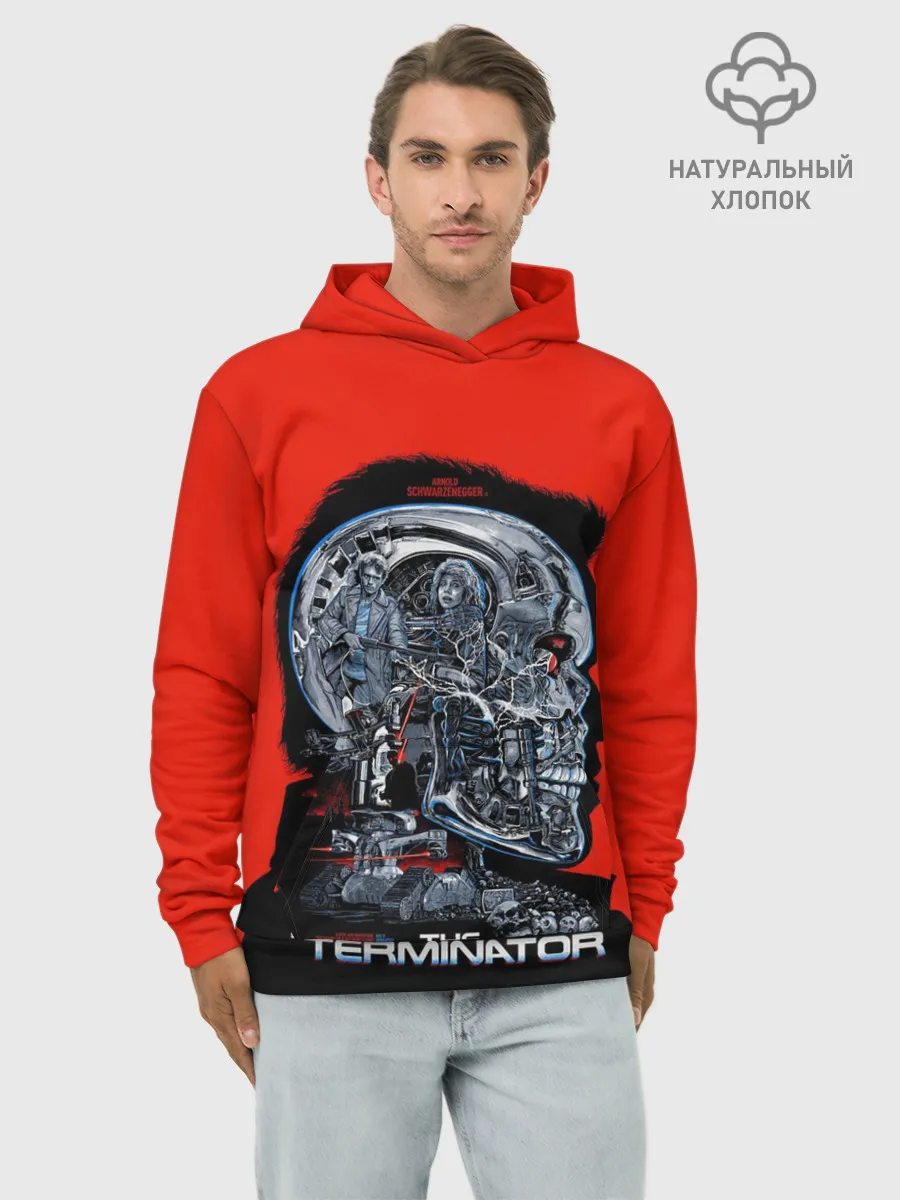 Худи мужской база хлопок / The Terminator
