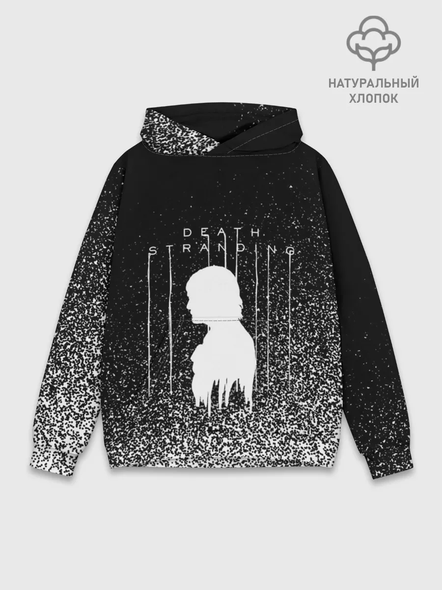 Худи мужской база хлопок / DEATH STRANDING