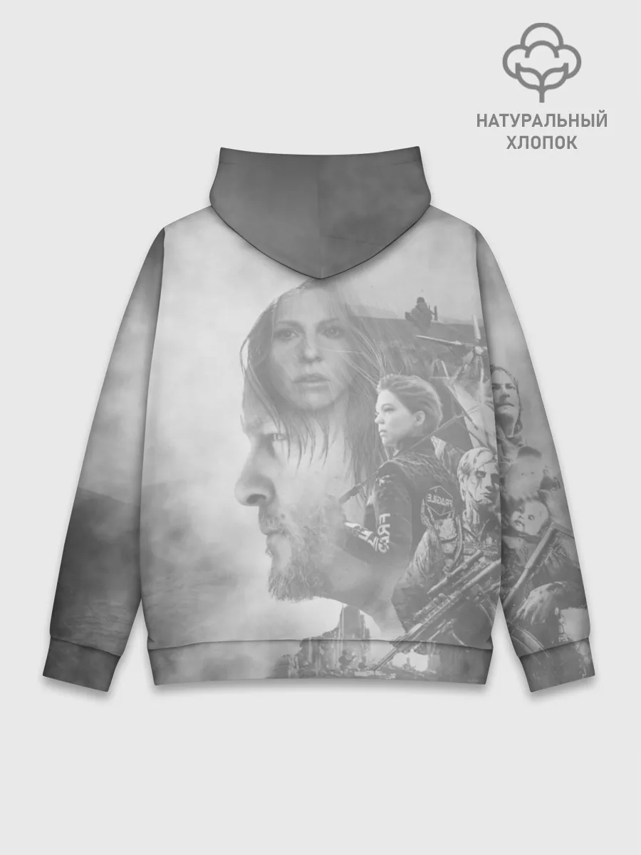 Худи мужской база хлопок / Death Stranding