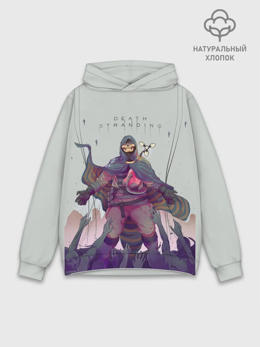 Худи мужской база хлопок / Death Stranding