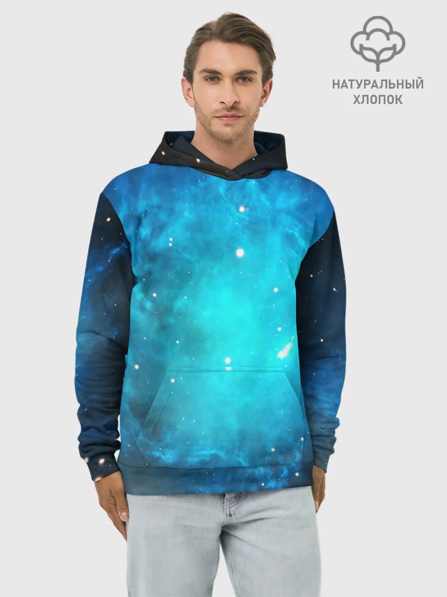 Худи мужской база хлопок / ЗВЕЗДЫ