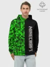 Худи мужской база хлопок / MINECRAFT
