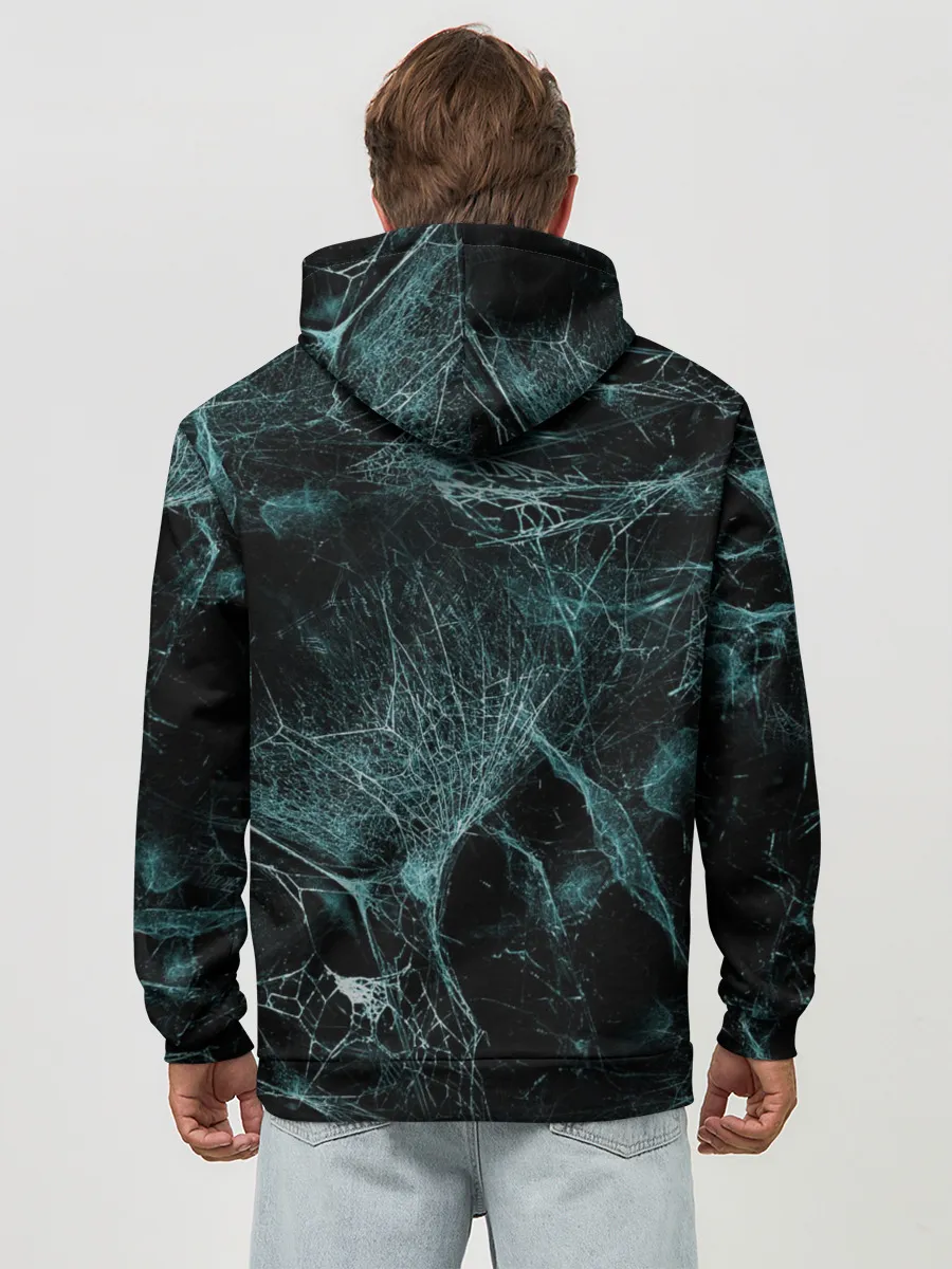 Худи мужской база хлопок / two skulls