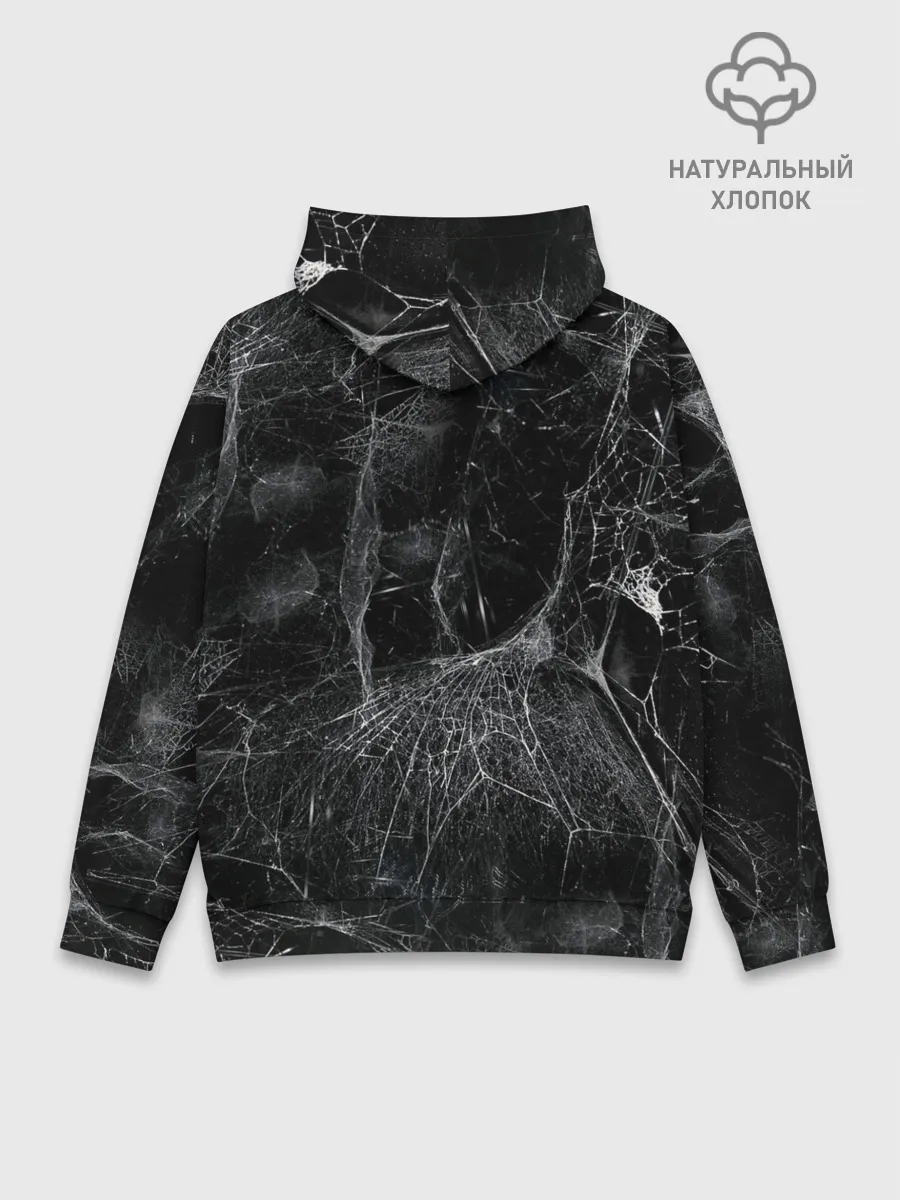 Худи мужской база хлопок / Индеец череп