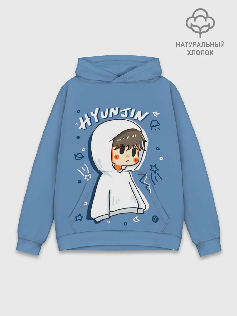 Худи мужской база хлопок / Hyunjin