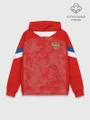 Худи мужской база хлопок / Russia home EURO 2020