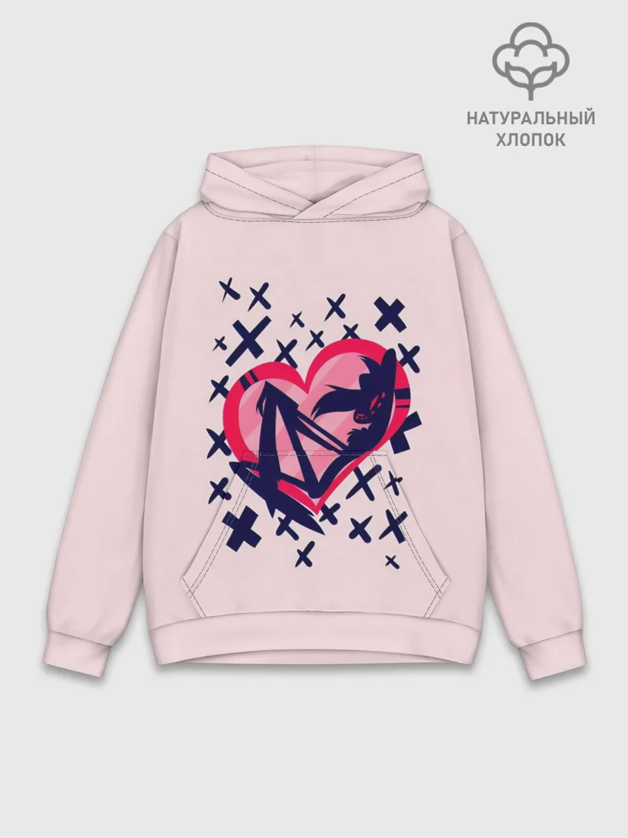 Худи мужской база хлопок / Отель Хазбин