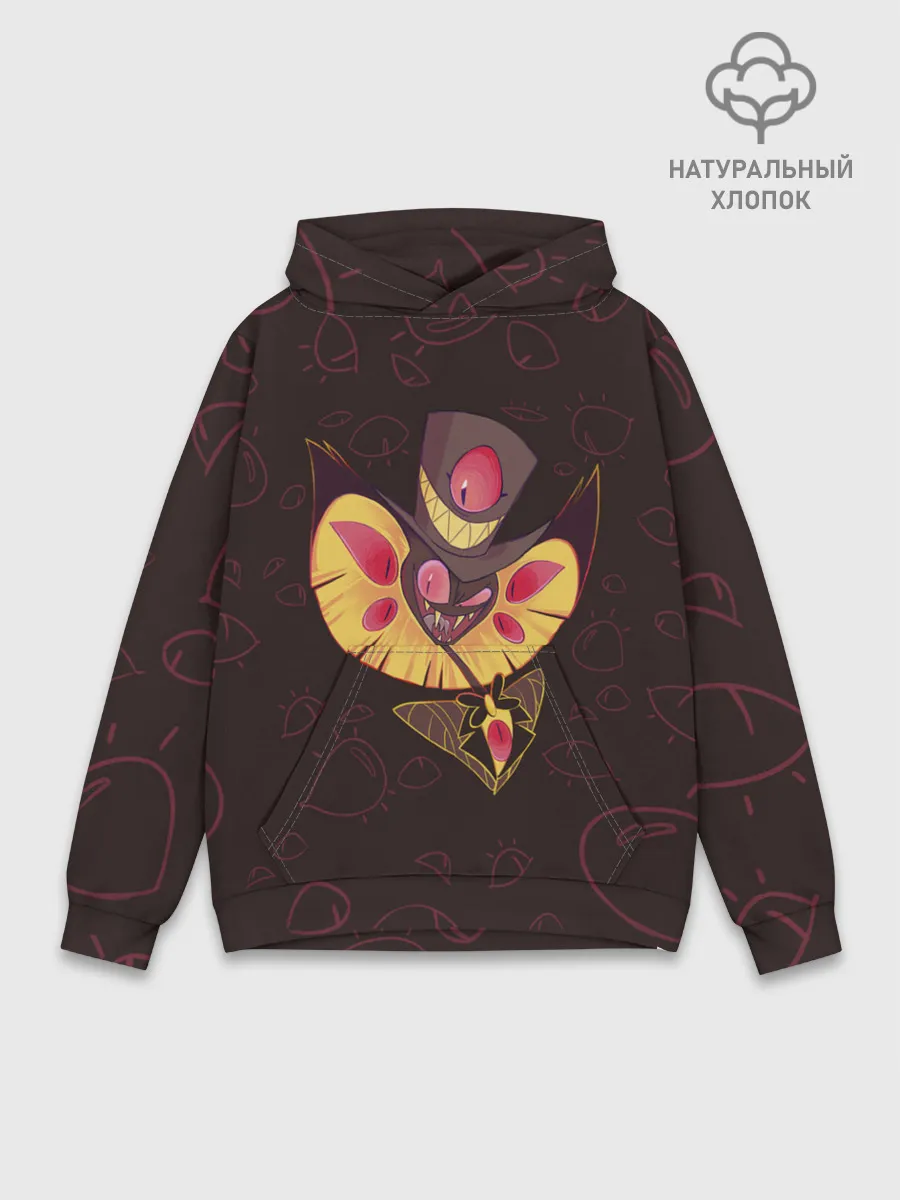 Худи мужской база хлопок / Hazbin Hotel