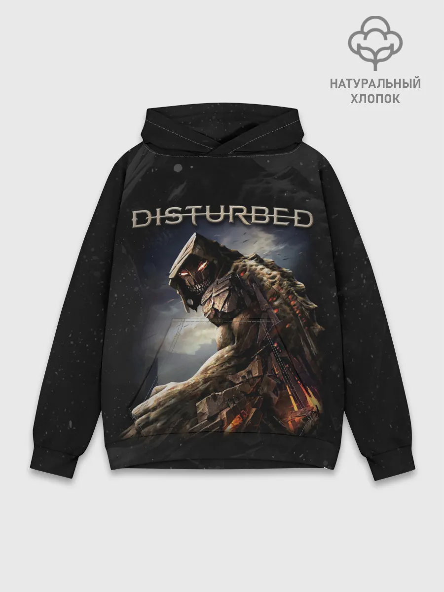 Худи мужской база хлопок / Disturbed