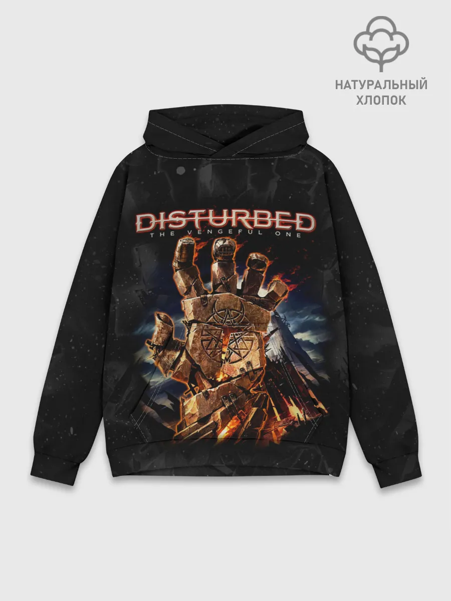 Худи мужской база хлопок / Disturbed