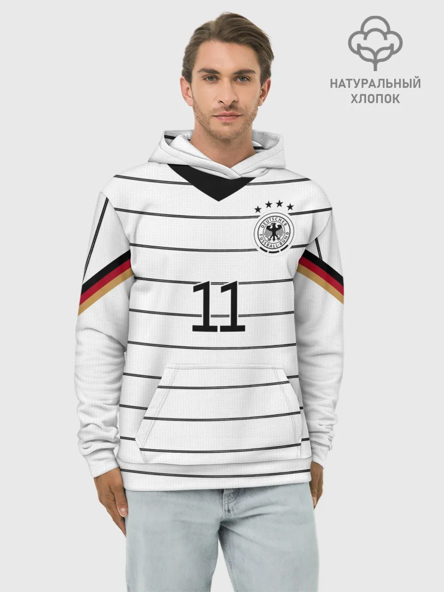 Худи мужской база хлопок / Reus home EURO 2020