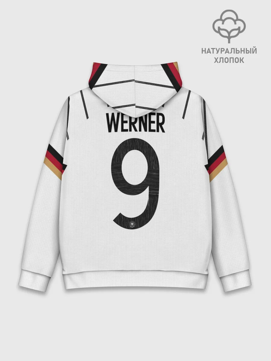 Худи мужской база хлопок / Werner home EURO 2020