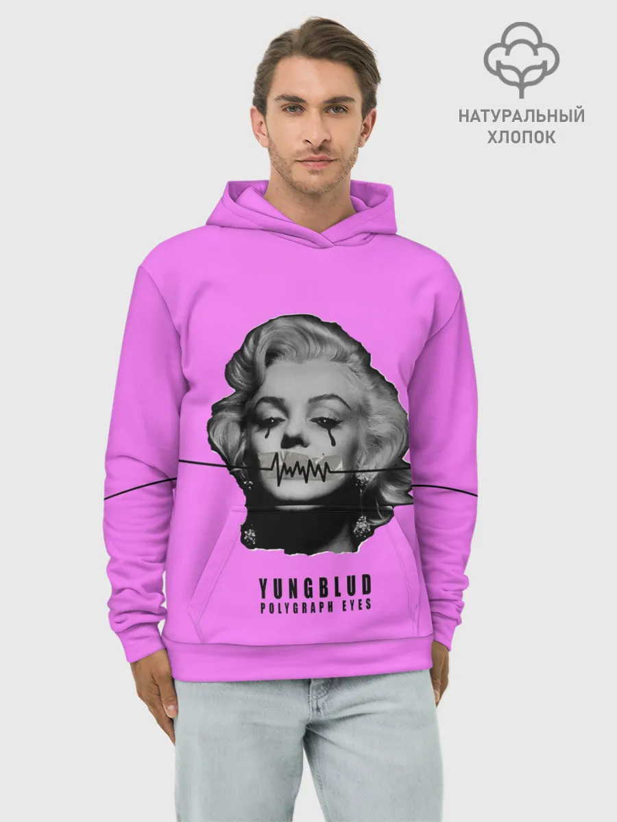 Худи мужской база хлопок / POLYGRAPH EYES
