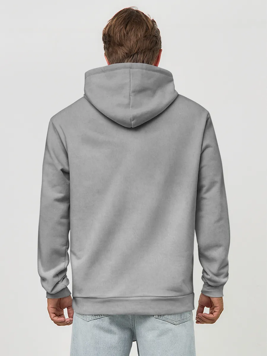 Худи мужской база хлопок / Острые козырьки