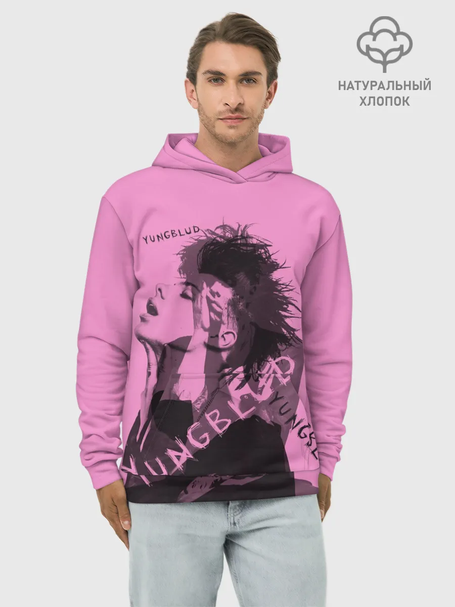 Худи мужской база хлопок / Yungblud Yungblud Yungblud