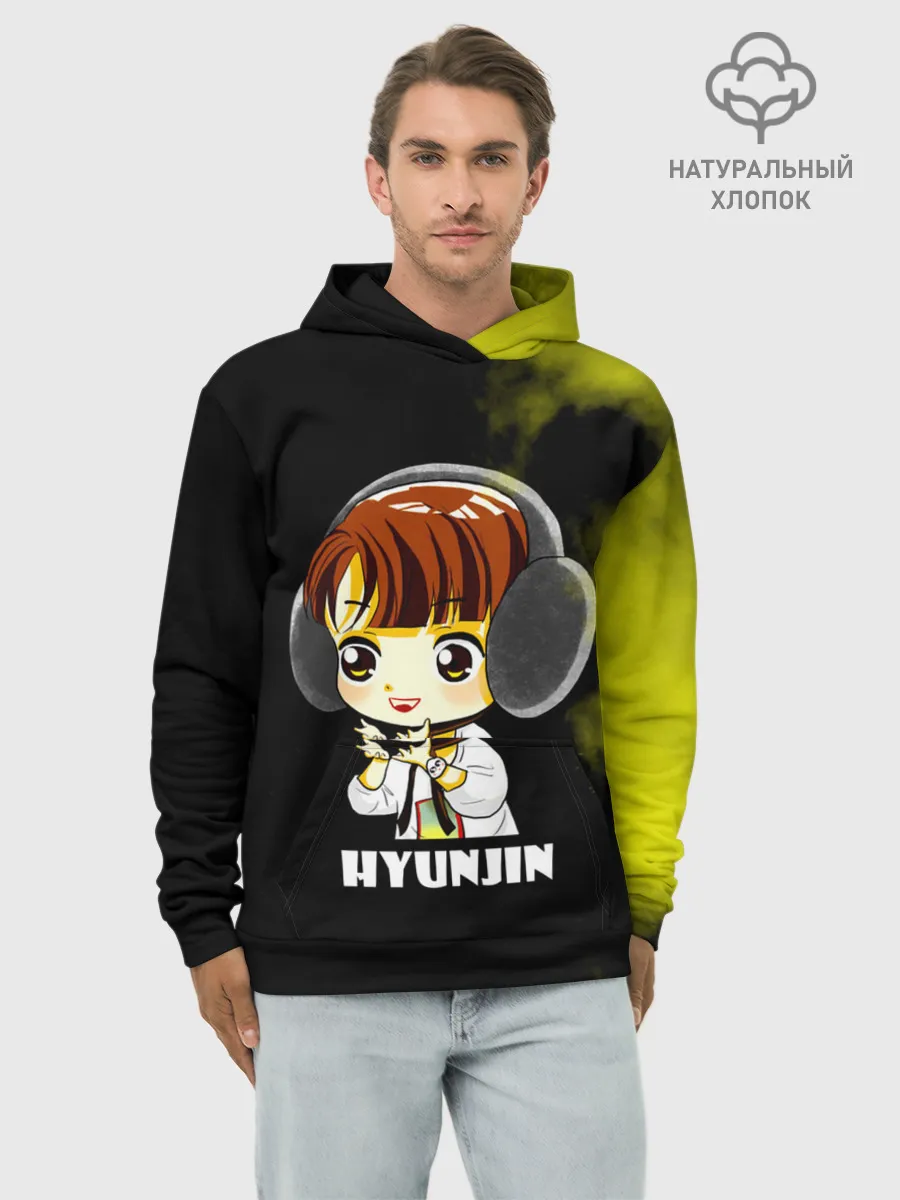 Худи мужской база хлопок / Hyunjin