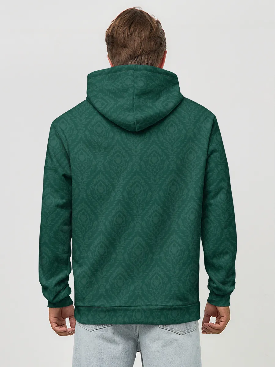 Худи мужской база хлопок / Italy home EURO 2020