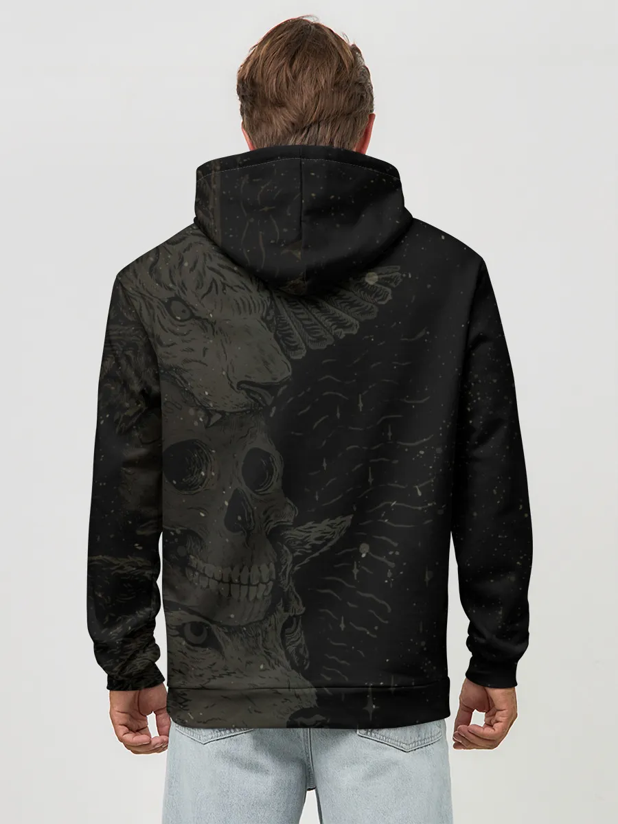 Худи мужской база хлопок / Mastodon