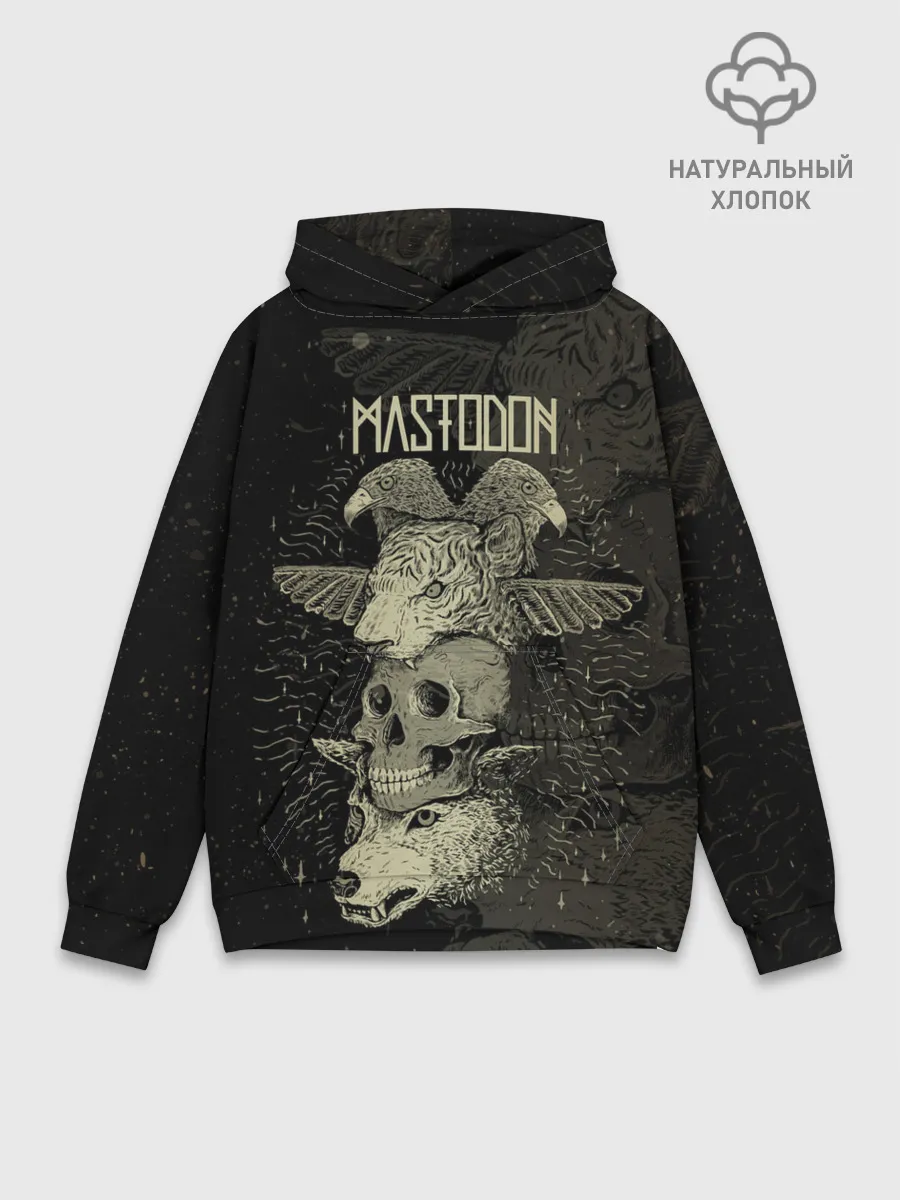 Худи мужской база хлопок / Mastodon