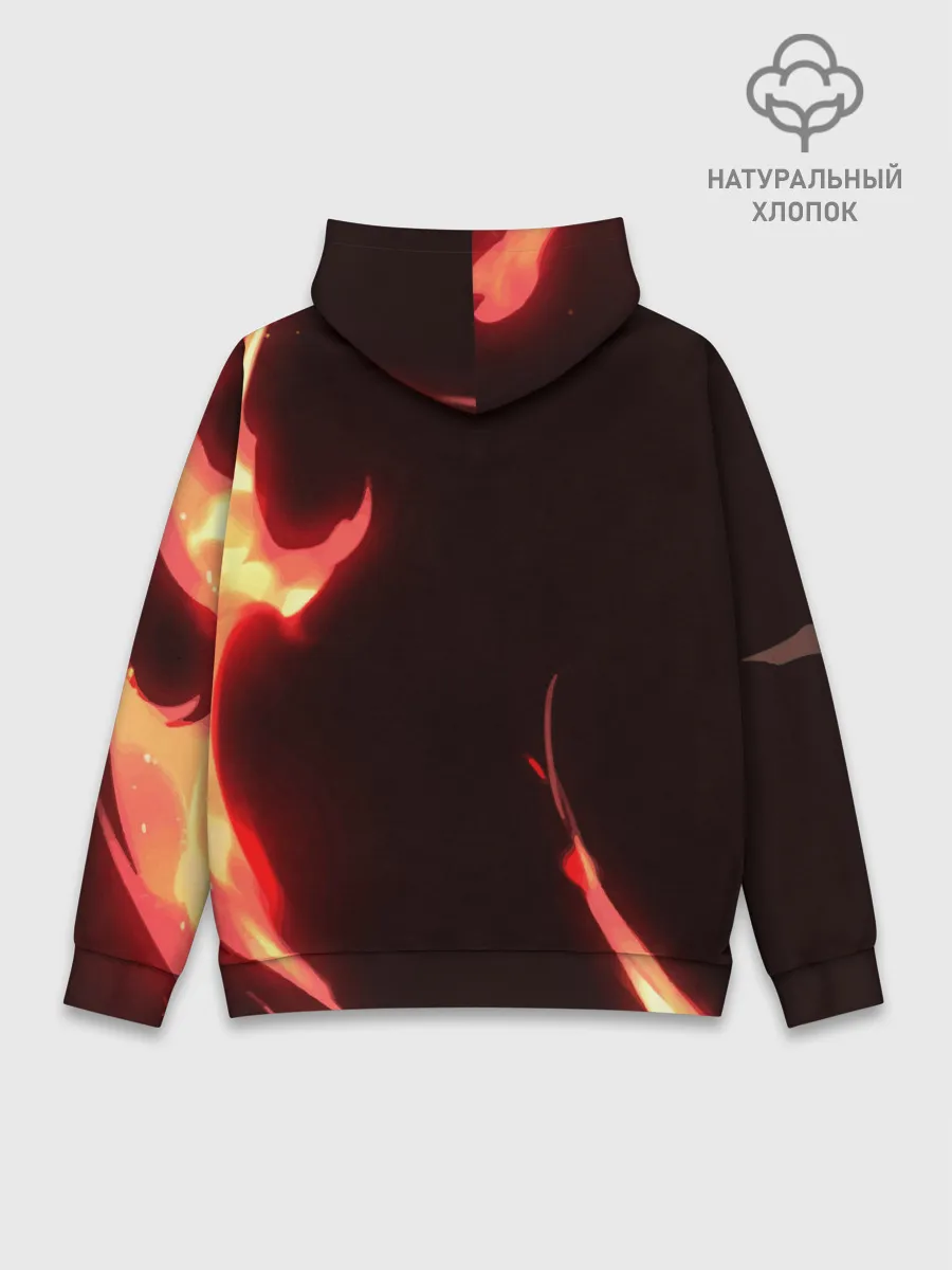 Худи мужской база хлопок / Клинок рассекающий демонов