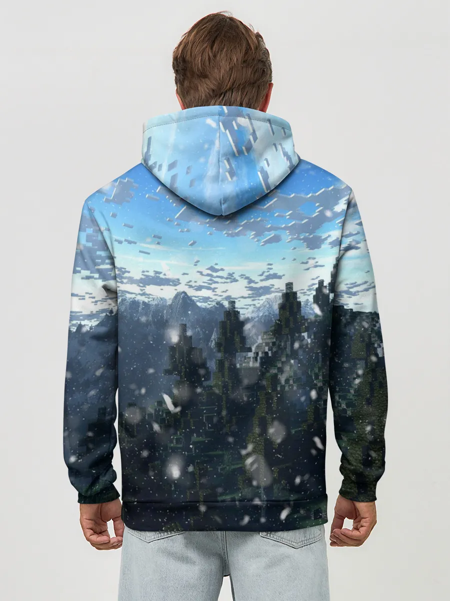 Худи мужской база хлопок / Minecraft / Майнкрафт