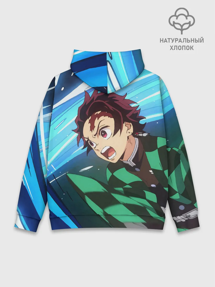 Худи мужской база хлопок / Клинок рассекающий демонов