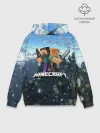 Худи мужской база хлопок / Minecraft / Майнкрафт