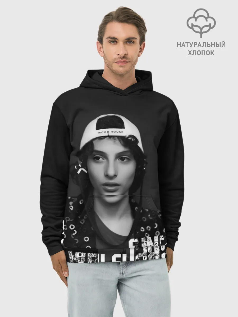 Худи мужской база хлопок / finn wolfhard