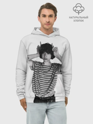 Худи мужской база хлопок / finn wolfhard