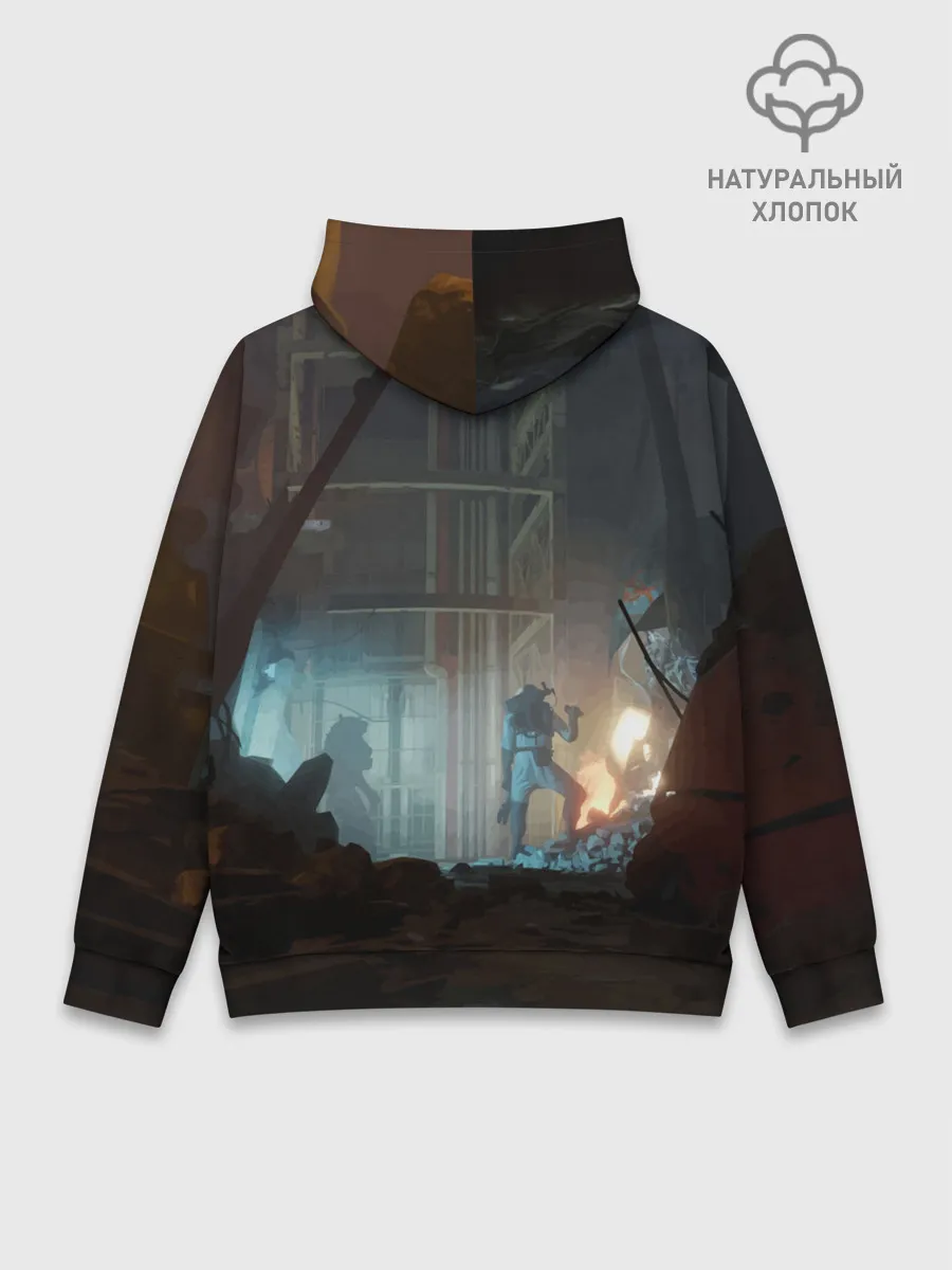 Худи мужской база хлопок / HALF-LIFE: ALYX
