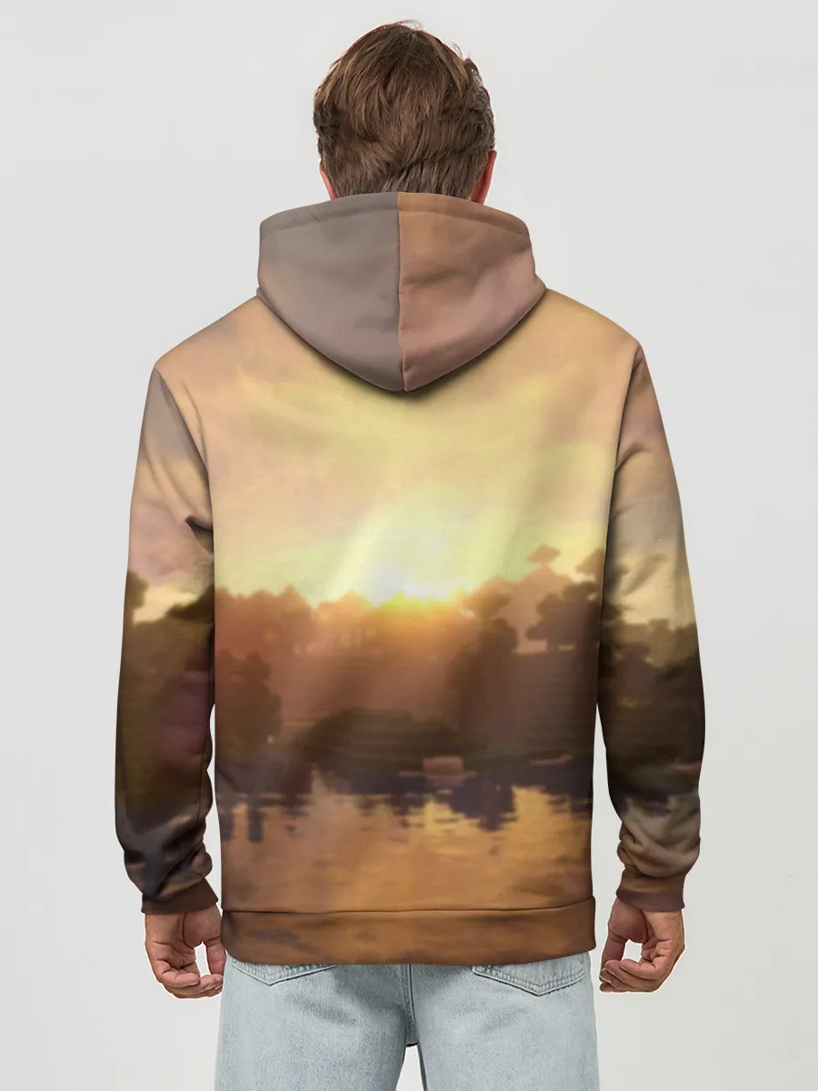 Худи мужской база хлопок / Minecraft / Майнкрафт