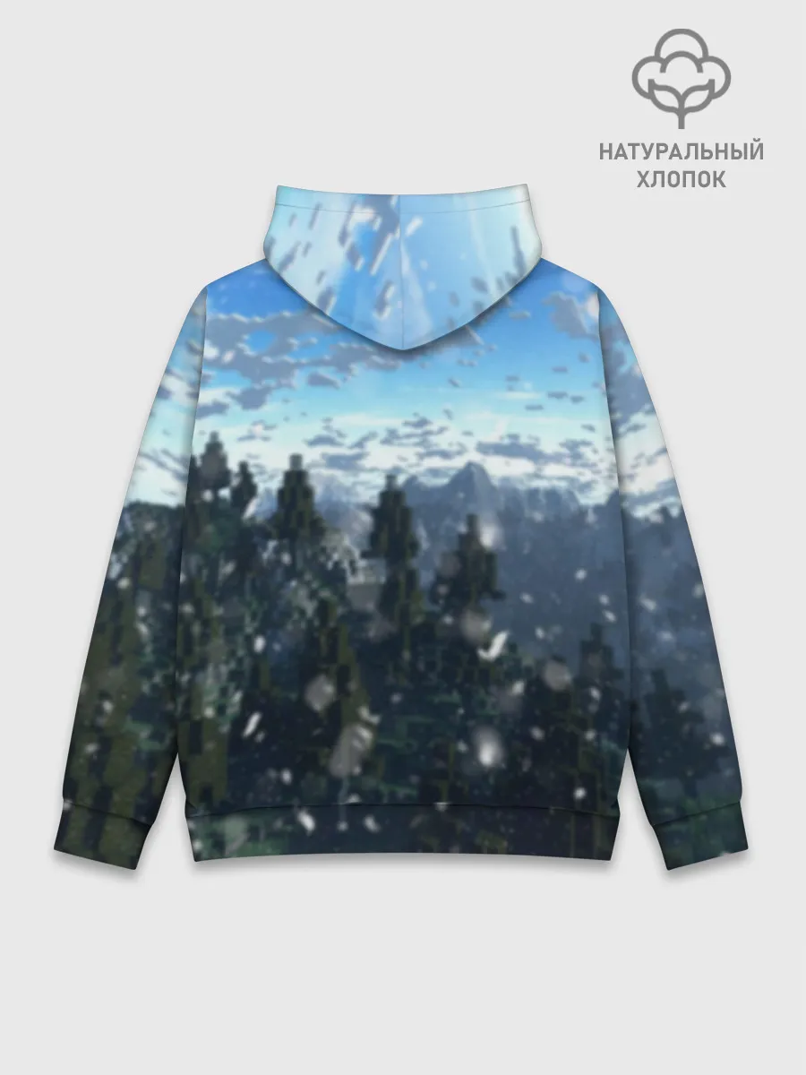 Худи мужской база хлопок / Minecraft / Майнкрафт