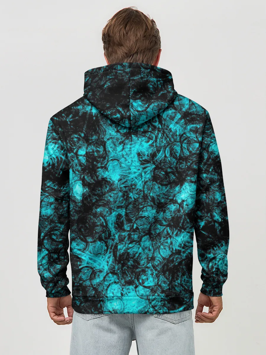 Худи мужской база хлопок / Узор