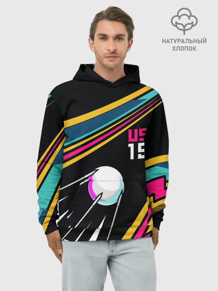 Худи мужской база хлопок / спутник СССР 1957