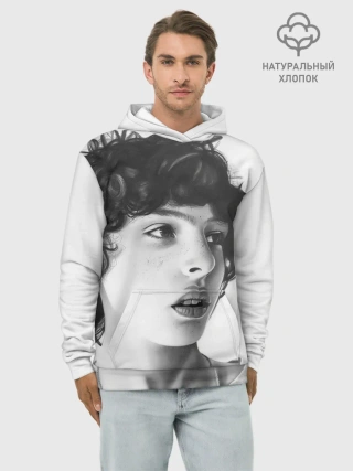 Худи мужской база хлопок / finn wolfhard