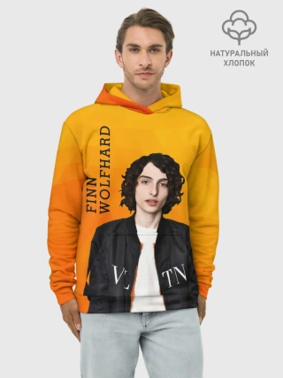 Худи мужской база хлопок / finn wolfhard