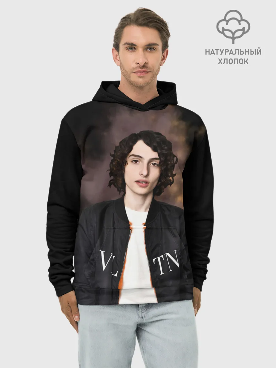 Худи мужской база хлопок / finn wolfhard