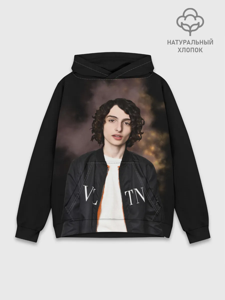 Худи мужской база хлопок / finn wolfhard