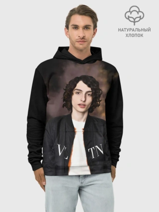 Худи мужской база хлопок / finn wolfhard