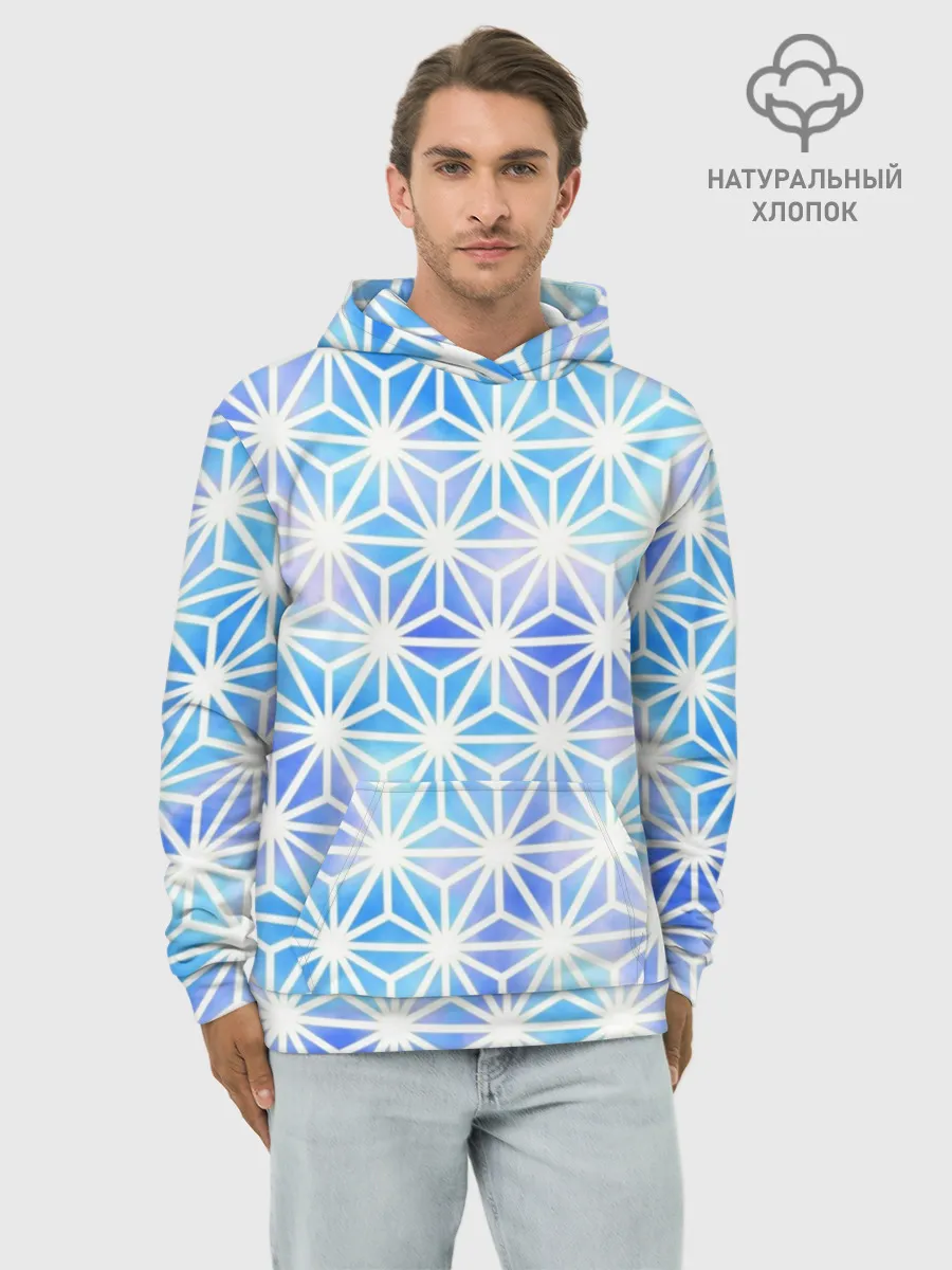 Худи мужской база хлопок / Яркий