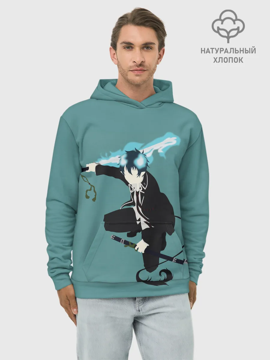 Худи мужской база хлопок / Rin Okumura