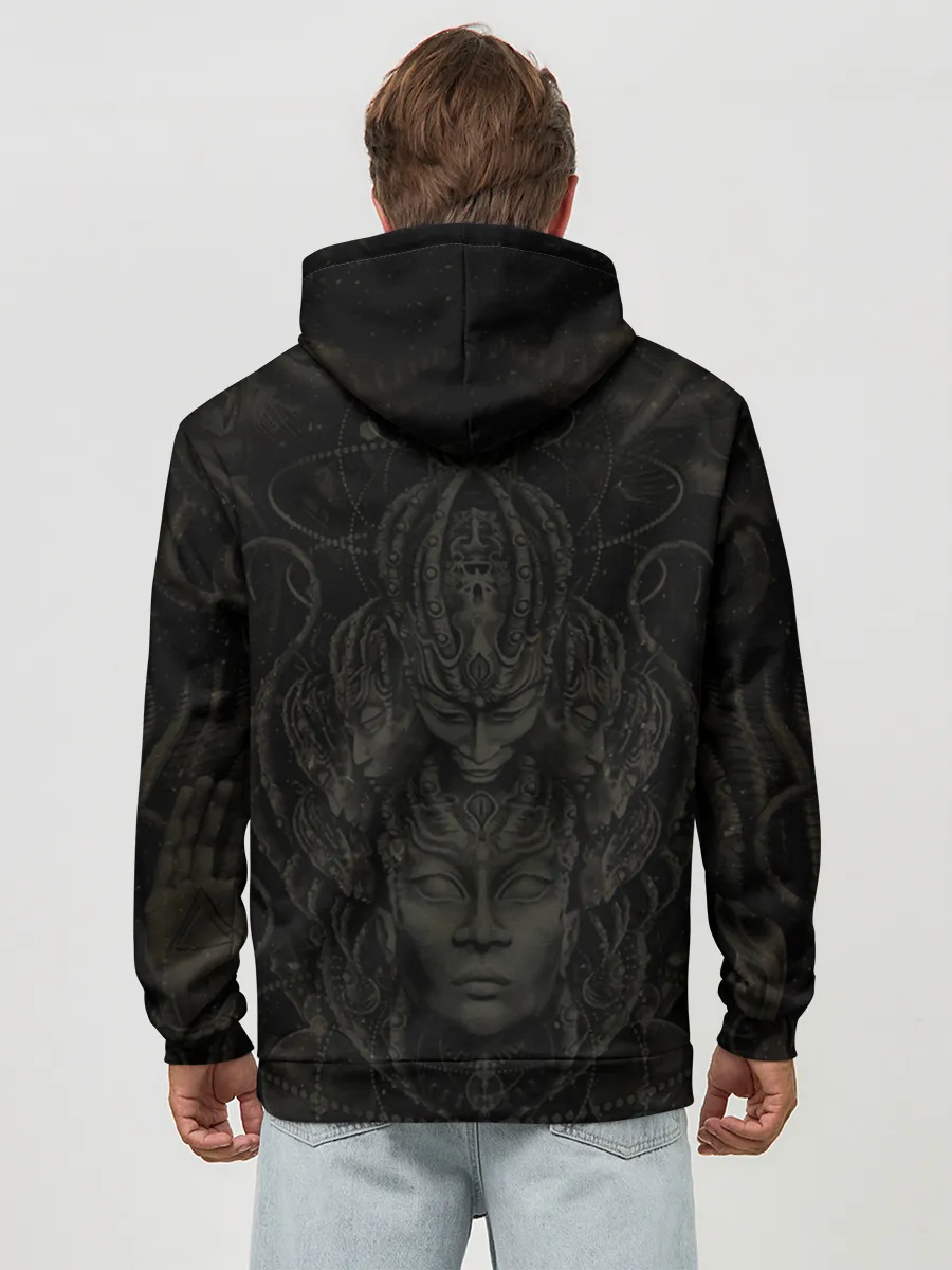 Худи мужской база хлопок / Meshuggah